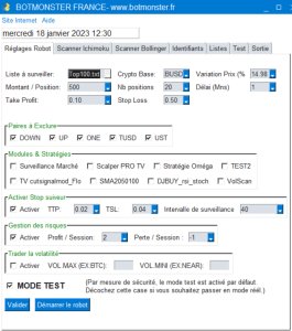 Robot de trading crypto Botmonster ULTIMATE édition
